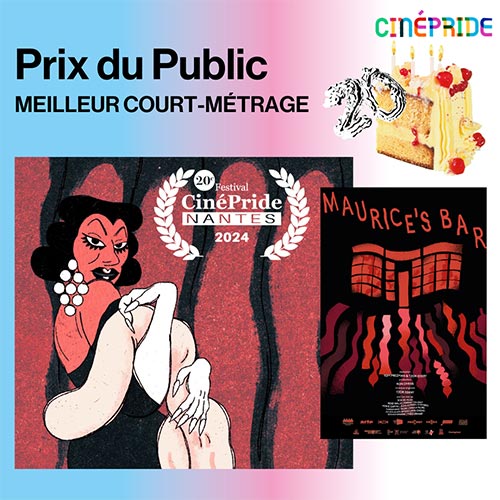 Prix court-métrage CinePride 2024 -Maurice's Bar